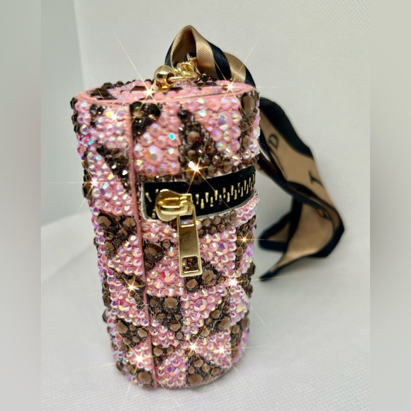 Bedazzled Lipstick Case Keychain - Picture 5 of 7